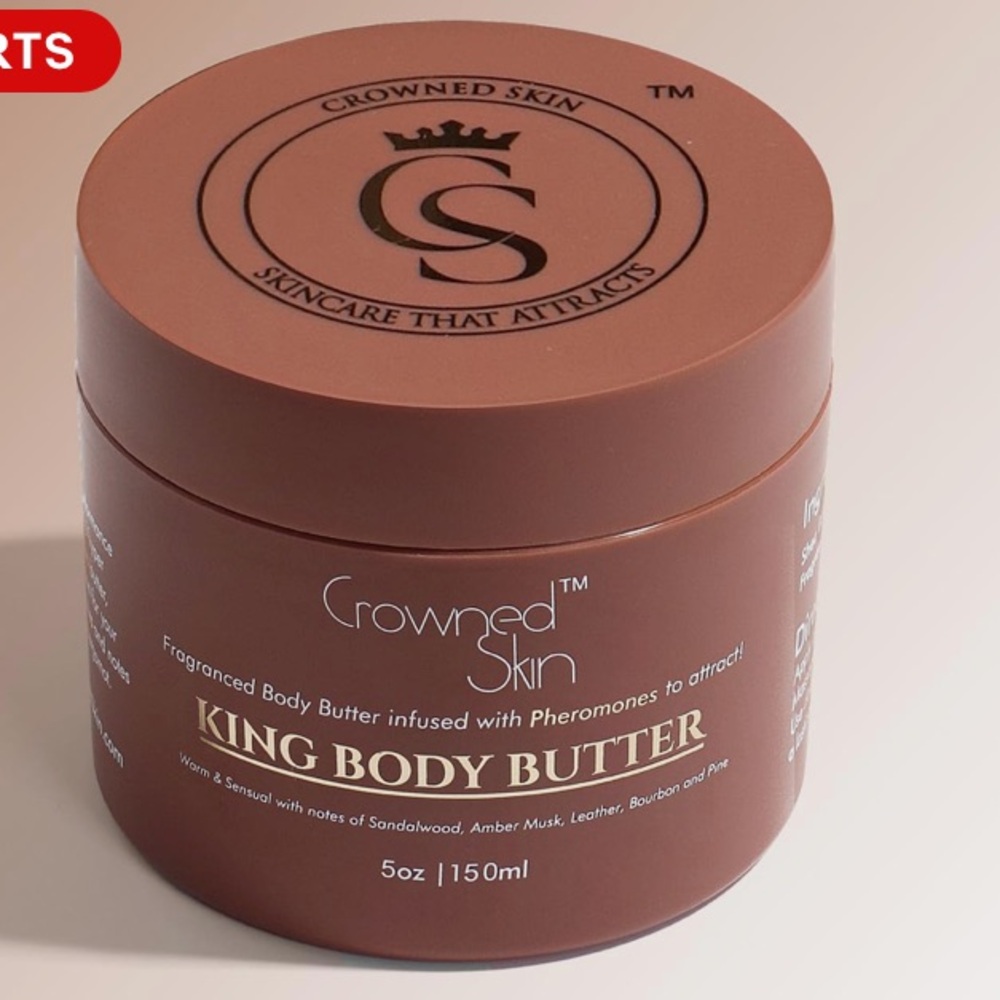 Body Butter - Luxurious Brown and Yellow Moisturizer - Picture 4 of 7